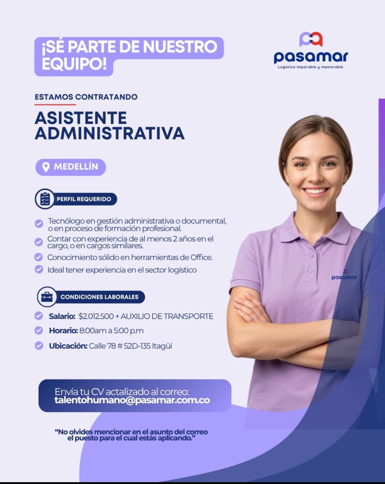 Asistente Administrativa
